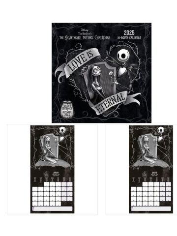 THE NIGHTMARE BEFORE CHRISTMAS 2025 30X30 SQUARE CALENDAR