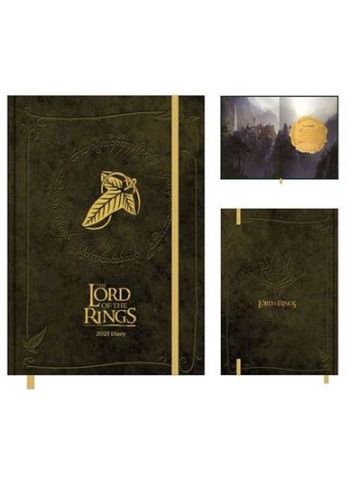 LORD OF THE RINGS 2025 A5 DIARY (DAY TO PAGE)