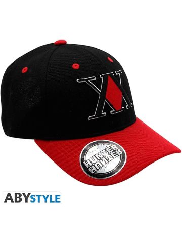 ABYstyle - Hunter X Hunter Cap Black & Red Emblem, black and red, One 