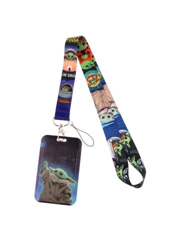 Baby Yoda Lanyard ID Badge Holder 2