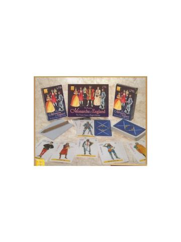 Heritage Playing Cards - Monarchs of England Game (Travel Size)