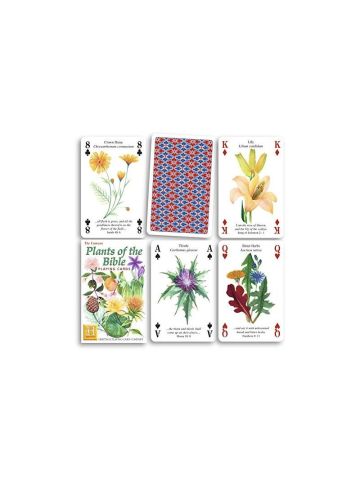 Plants of the bible playing cards - 54 different plants