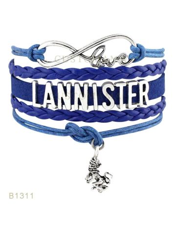 Game Of Thrones Lannister Blue infinity Bracelet