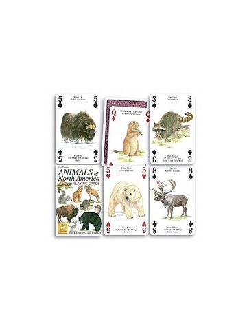 Heritage Playing Cards. Animals of North America