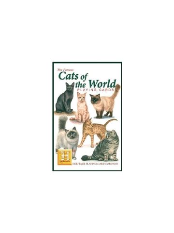 Cats of the World Playing Cards - by Heritage