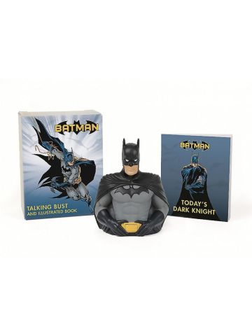 Batman: Talking Bust and Illustrated Book (Running Press Mini Kit & Book)