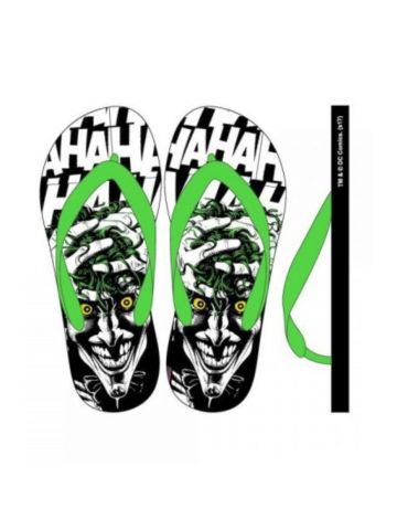 DC Comics Joker Unisex Flip Flops (Small)