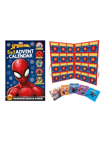 Marvel Spider-Man: 5-in-1 Advent Calendar Christmas Gift Brand New 