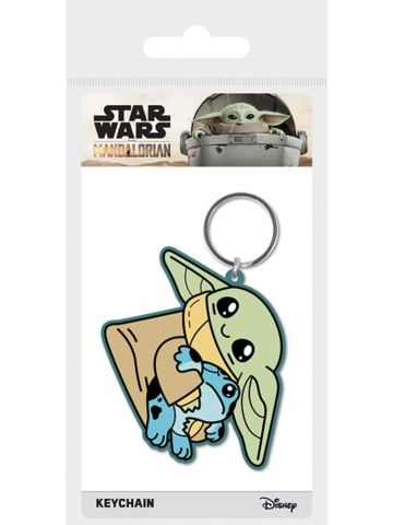 Pyramid Star Wars The Mandalorian (Grougu'S Little Friend) Rubber Keychain