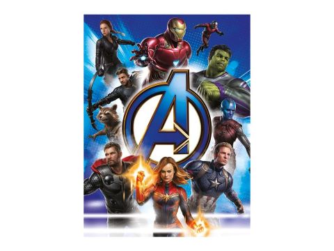 Marvel End Game  Canvas, Multi-Colour, 60cm by 80 cm