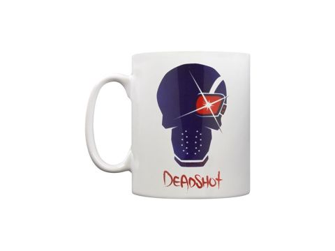 Suicide Squad Deadshot Skull Mug White