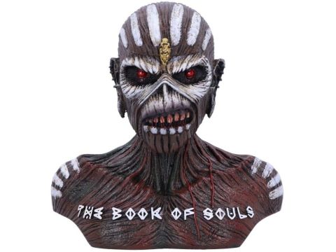 Officially Licensed Iron Maiden The Book of Souls Bust Box (Small) Brown, 11.5cm