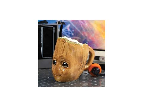 Guardians of the Galaxy 3D Tasse Baby Groot braun,