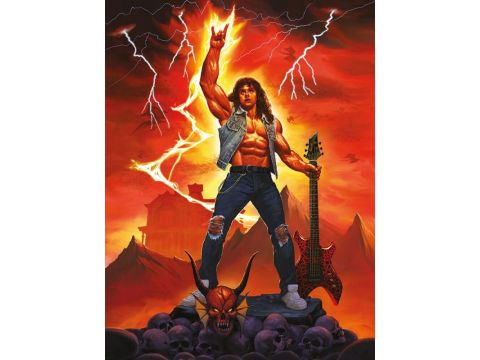 Stranger Things - Season 4 Hellfire Club Official 60x80cm Canvas Print Wall Art