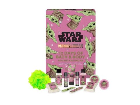 Grogu Advent Calendar Star Wars the Mandalorian 12 Day Bath and Body Series Gift