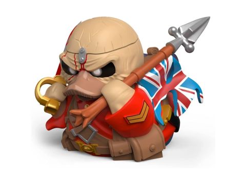 TUBBZ Iron Maiden Eddie The Trooper Collectible Duck Figurine - Official Iron Maiden Merchandise