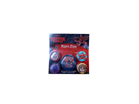 Stranger Things 4 - Badge Pack