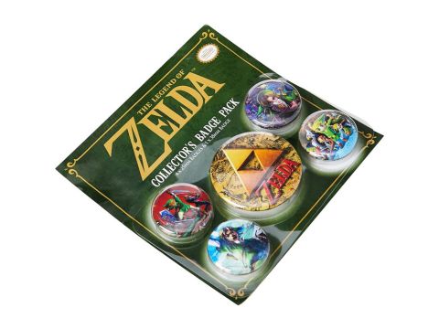 The Legend of Zelda Badge Pack, Multi-Colour, 10 x 12.5cm