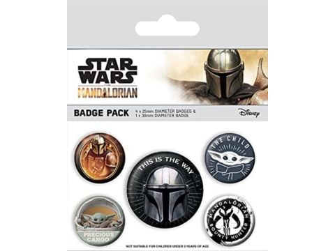 Star Wars: The Mandalorian (This Is The Way) Badge Pack