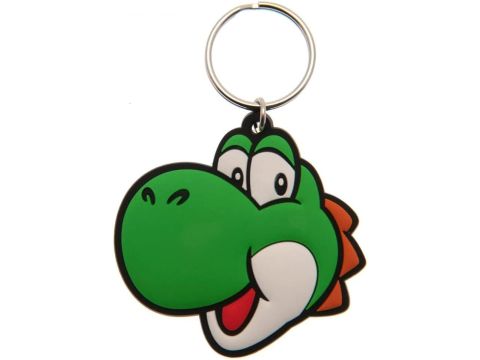 Super Mario (Yoshi) Rubber Keychain