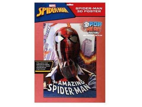 Spider-Man (Peter's Mask) 3D Poster (Popheads)