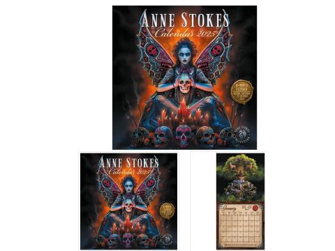 Anne Stokes 2025 Official 30x30 Square Wall Calendar