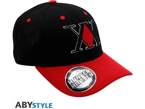 ABYstyle - Hunter X Hunter Cap Black & Red Emblem, black and red, One 