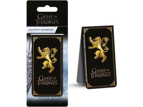 Game Of Thrones - Magnetic Bookmark Lannister Insignia