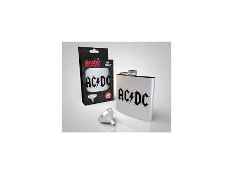 GB Eye HF00010 AC/DC Logo Hip Flask, Multi-Colour