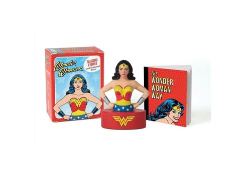 Wonder Woman Talking Figure and Illustrated Book (Miniature Editions)