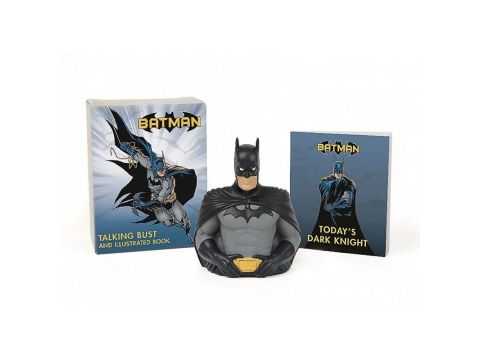 Batman: Talking Bust and Illustrated Book (Running Press Mini Kit & Book)