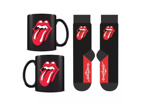 The Rolling Stones (Tongue) Mug & Sock Set