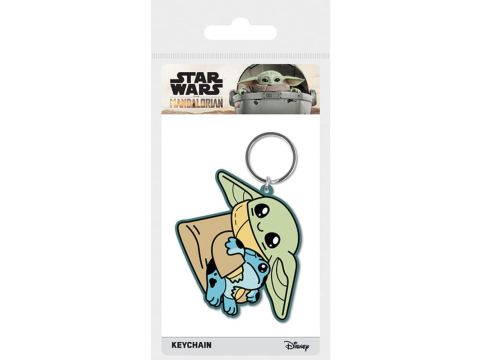 Pyramid Star Wars The Mandalorian (Grougu'S Little Friend) Rubber Keychain